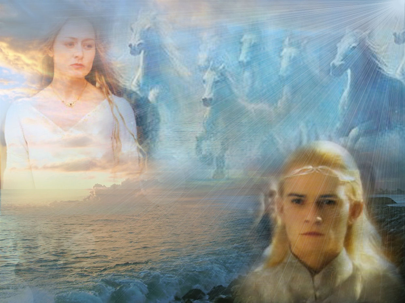 Legolas & Eowyn by Celticgoddessgirl