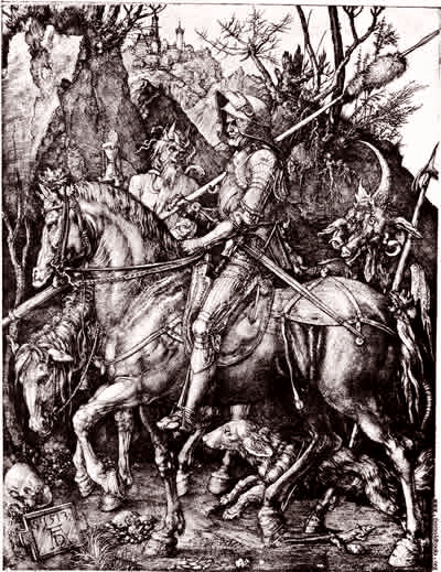 Albrecht Durer: The Knight, Death and the Devil
