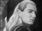 Thranduil. A lovely picture of an elf; artist unknown