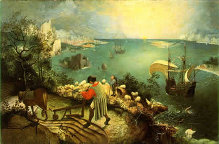Bruegel: Landscape with the Fall of Icarus